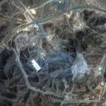 Image satellite du site Fardo après le bombardement américain